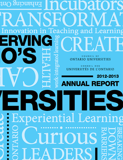 COU Annual Report 2012-13